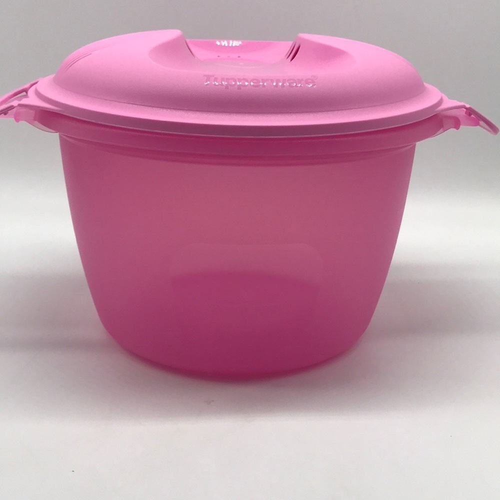 Tupperware Microwave Rice Cooker Pink Large - Picture 16 of 16